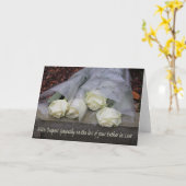 Roos voor rechtsverlies kaart (Gele Bloem)