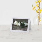 Roos voor rechtsverlies kaart (Gele Bloem)