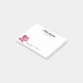 Roos voor Waterverf van scripts Post-it® Notes (Schuin)