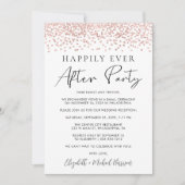 Roos voor weddenschappen Gold Glitter Foto Aankondiging (Voorkant)