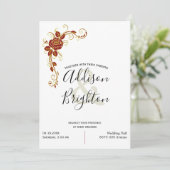 Roos voor zomerweddenschappen met een verstopte vo kaart (Staand voorkant)