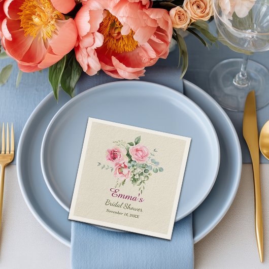  Roos Vrijgezellenfeest aanpassen Servet