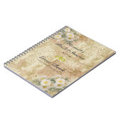 Roos- Vrijgezellenfeest gastboek - Notitieboek (Linkerzijde)