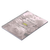 Roos-Vrijgezellenfeest gastboek- Notitieboek (Linkerzijde)