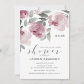 Roos Vrijgezellenfeest Zachte Waterverf Kaart (Voorkant)