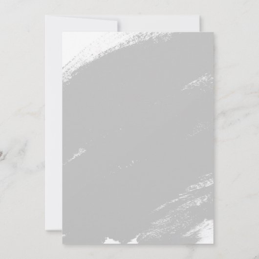 Roos Vrijgezellenfeest Zachte Waterverf Kaart (Achterkant)