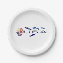 Roos VS Vlag Blauw Gepersonaliseerd