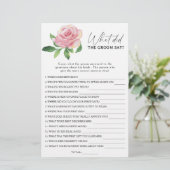 Roos - Wat zei de bruidegom tegen het bruidsspel? (Staand voorkant)