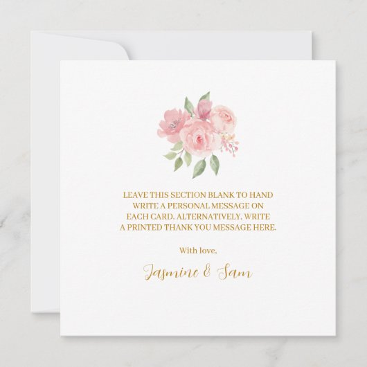 ROOS Waterverf Bedankkaart (Voorkant)