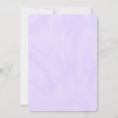 Roos Waterverf Floral Celebration of Life Service Kaart (Achterkant)