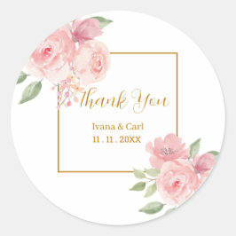 ROOS Waterverf Flower Label