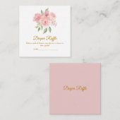 ROOS Waterverf Luier Raffle Informatiekaartje (Voorkant / Achterkant)