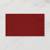 Roos Waterverf Visitekaartje (Achterkant)