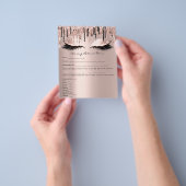 Roos Waxing Depilation Liability Waiver Release Flyer (Hand)