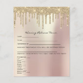 Roos Waxing Depilation Liability Waiver Release Flyer (Voorkant)