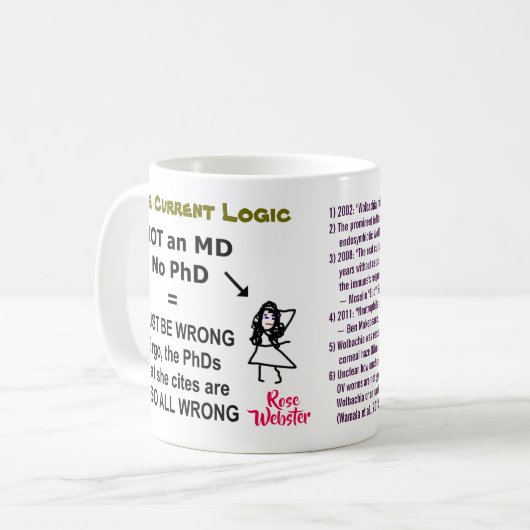 Roos Webster is GEEN MD of PhD Koffiemok (Voorkant links)