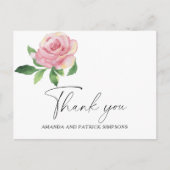 Roos - Weddenschap Hartelijk dank Briefkaart (Voorkant)