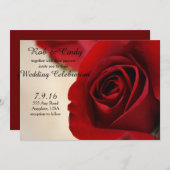 Roos Weddenschap Kaart (Voorkant / Achterkant)