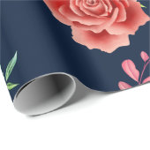 Roos Wedding Cadeaupapier (Rol Hoek)