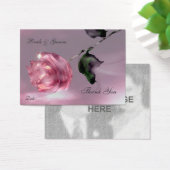 Roos Wedding Dank je wel Visitekaartjes (Bureau)