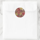 Roos Wedding Envelope Sticker (Tas)
