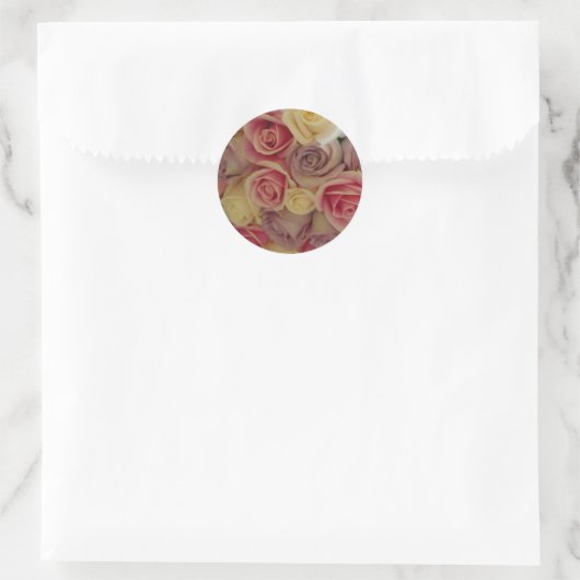 Roos Wedding Envelope Sticker (Tas)