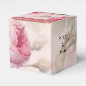  Roos Wedding Favor Box Bedankdoosjes (Voorkant Zijde)