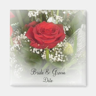 Roos Wedding Favor Magnet