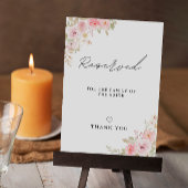 Roos Wedding Gereserveerde bruid's familie Sign Sj Kaart