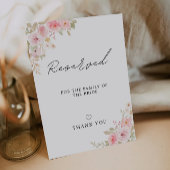 Roos Wedding Gereserveerde bruid's familie Sign Sj Kaart