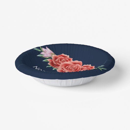 Roos Wedding Papieren Kommen (Gebogen)