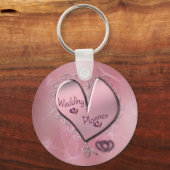 Roos Wedding Planner Sleutelhanger (Voorkant)