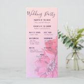  Roos Wedding Programme Programmakaart (Staand voorkant)