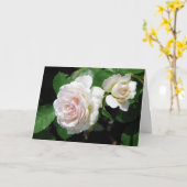 Roos Wenskaart Kaart (Gele Bloem)