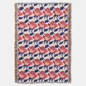 Roos Whimsy Deken (Voorkant Verticaal)