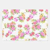 Roos White. Inpakpapier Vel (Voorkant 3)