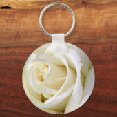 Roos White Sleutelhanger (Voorkant)
