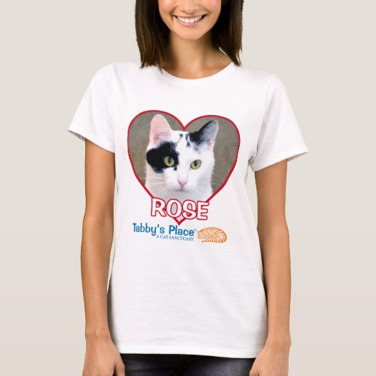 Roos - White Women's Jersey T-shirt (Voorkant)