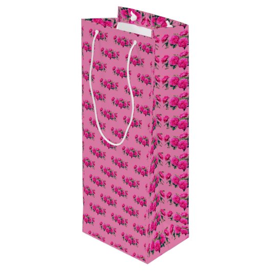 Roos - Wijn verrassende wijn Wijn Cadeautas (Achterkant Gekanteld)