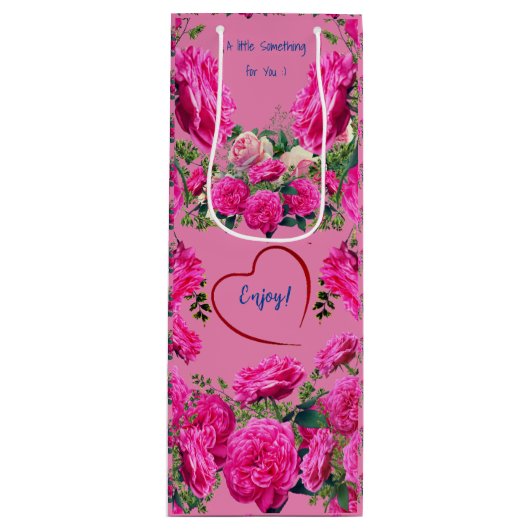 Roos - Wijn verrassende wijn Wijn Cadeautas (Voorkant)