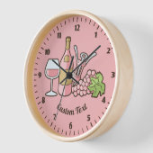 Roos wijnklok (Hoek)