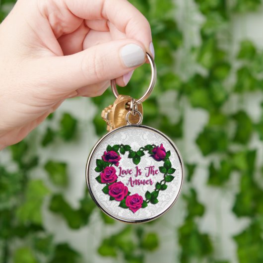 Roos-wijnpremiumSleutelhanger Sleutelhanger (Hand)