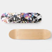 Roos wijnskateboard persoonlijk skateboard (Horizontaal)