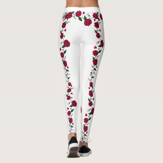 Roos Wijnstok Tattoo Leggings (Achterkant)
