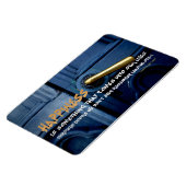 Roos Wilder Lane Inspirerend Quote Flexibel Magneet (Linkerzijde)