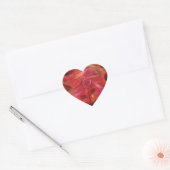 Roos Wind Hart Sticker (Envelop)