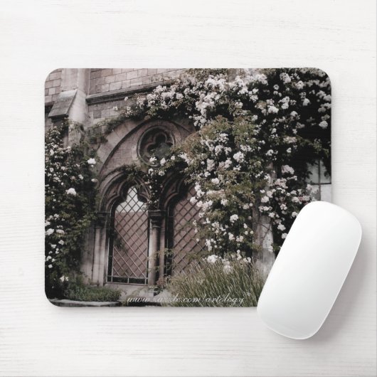 Roos Window Mousepad Muismat (Met muis)