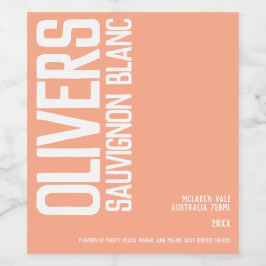 Roos Wine Home Wijnmakers Tekst aangepaste wijnlab Wijn Etiket (Enkel label)