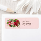 Roos Winkelwagen Etiket (Insitu)