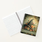 Roos Witch Pet - Notitieboek voor magische gedacht (Binnen)